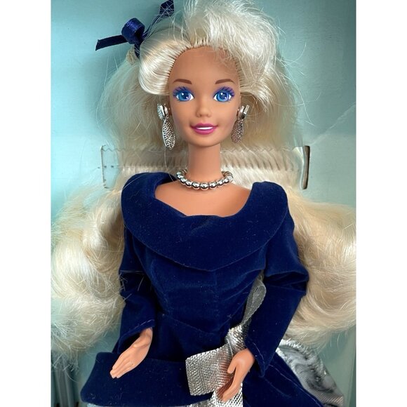 Mattel Other - Mattel Barbie Doll Winter Velvet Special Edition 1995 First In A Series NRFB